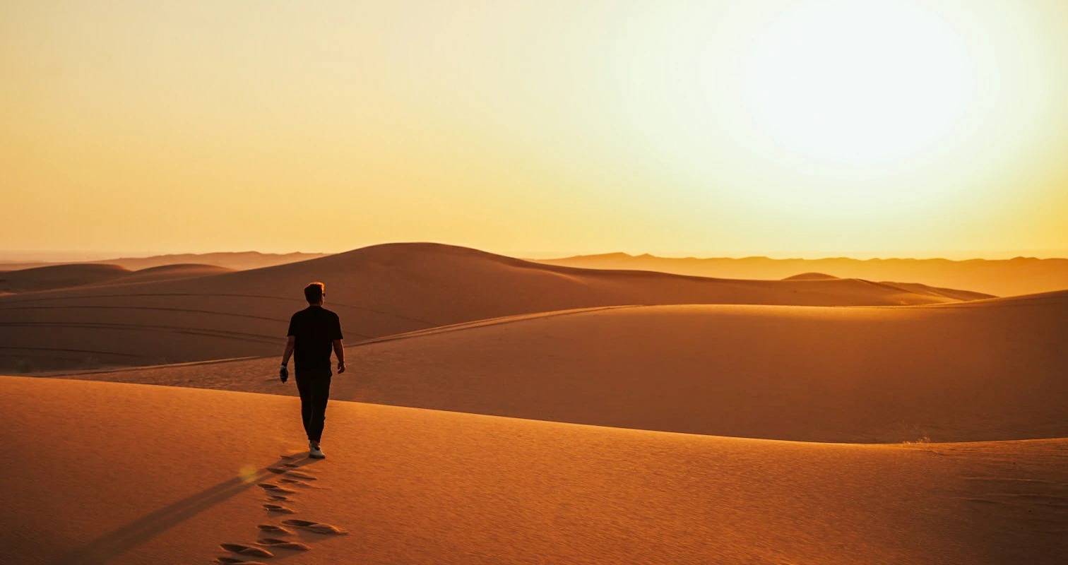 Saudi desert